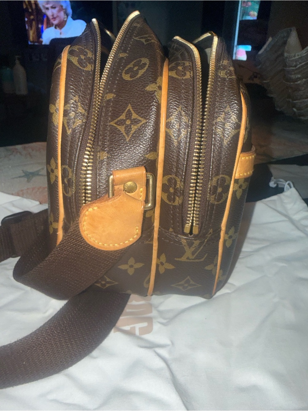 Louis Vuitton Reporter Bag Monogram Canvas PM - Picture 12 of 13